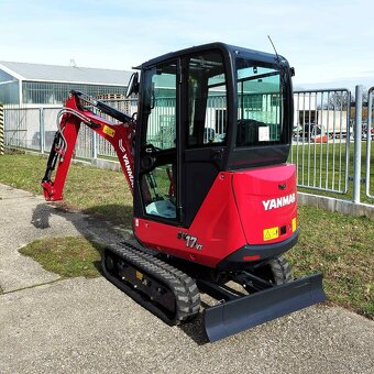 minibager Yanmar SV17VT pásove rýpadlo 1.8 ton - 4