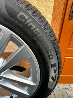 5x112 R18 8J ET39 Audi originál + 225/55 R18 Pirelli (2024) - 4