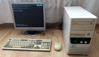 Predám Retro PC AMD K6-2 400MHz - 4