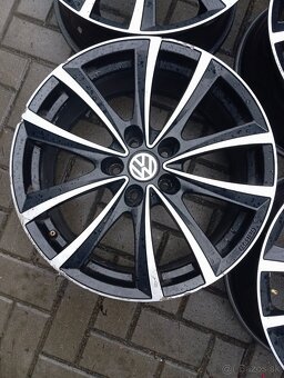 Predám 4 hliníkové disky 5x112 R18 bez pneu vw sharan ET 35 - 4