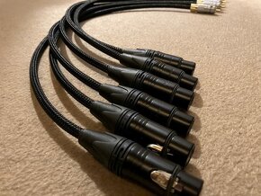 High-End XLR - RCA signálové káble - 4