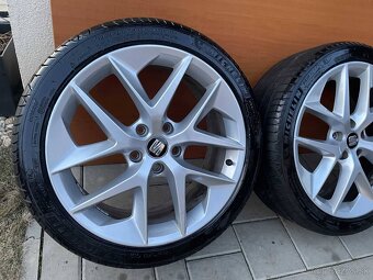 SEAT LEON ST FR alu disky 5x112  7,5x18  ET51 225 40 R18 - 4