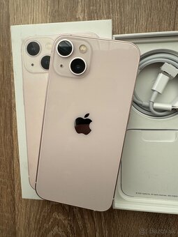 Apple iPhone 13 128gb 100% zdravie ako NOVY PINK - 4