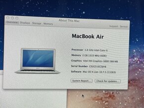 Rezervované - Apple Macbook Air 11” 2011 na ND - 4