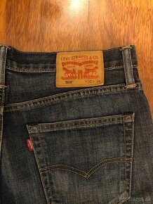 Pánské džíny Levi's 508 Slim Tapered - 4