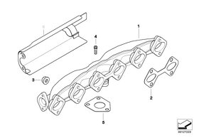 Výfukové zvody BMW 3.0d M57D30 - 4