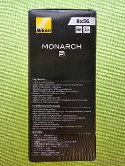 Ďalekohľad Nikon MONARCH 5 8x56 ED - nový v záruke - 4