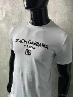 Predám tričko dolce gabbana S M - 4