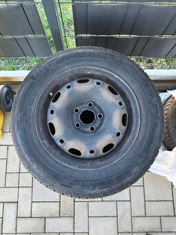 Predám sadu kolies 165/70 R14 rozteč 5x100 - 4