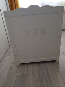 Detská postieľka Klups Marsell drawer 140x70 White - 4