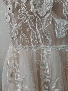 Čipkované svadobné šaty - 4