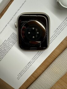 Apple Watch 9, 45mm Starlight Alu Case - 4