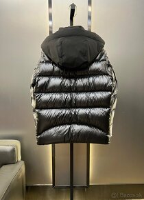 Moncler cierna paperova bunda vel L - 4