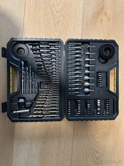 STANLEY FATMAX V20 With 2 batteries and drill set - 4