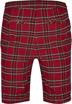 Nové Krátke nohavice Checker Shorts red/blk veľkosť M - 4