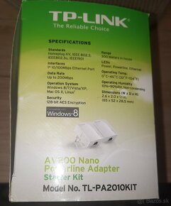 TP LINK AV200 NANO POWERLINE  ADAPTER - 4