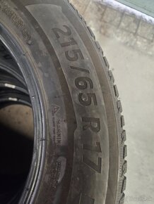 Zimne pneumatiky 215/65 r17 michelin - 4