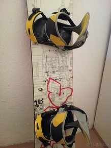 160 cm snowboard VOLKL, viazanie Burton - 4