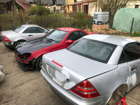 MERCEDES BENZ SLK všechny díly z nebouraných vozů - 4