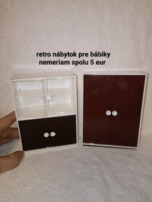 Retro nábytok pre bábiky - 4