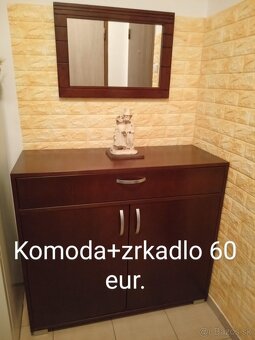 Predám komodu so zrkadlom - 4