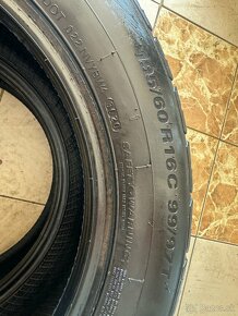 Pneumatiky zimnne 2ks 195/60R16C Kumho - 4