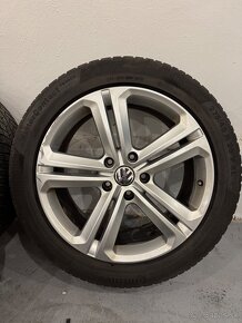 5x120 Original Volkswagen disky Mallory R20 + 275/45R20 pneu - 4