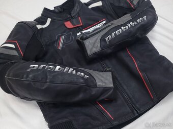 Probiker PRX-16 pánska kožená moto kombinéza L/M 52/50 - 4