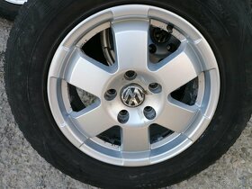 Alu Sada =5x130= orig. VOLKSWAGEN = s pneu =235/65 R17 - 4