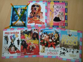 VHS filmy a rozprávky, DVD filmy a CD hudba - 4