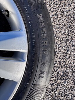 Peugeot ALU disky 4x108 R17 pneu 205/55 R17 - 4