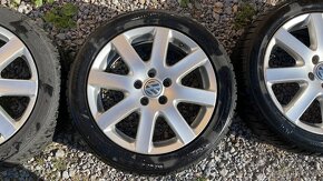 Originál VW disky 17’’ NEXEN zimné 205/50 8mm dezén - 4