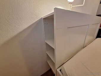 IKEA BRIMNES Čelo postele s priehradkou - 4