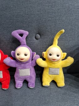 PAT a MAT 40 cm a Teletubbies plysove postavicky - 4