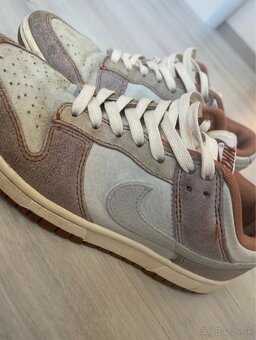 Nike dunk hnedé tenisky - 4