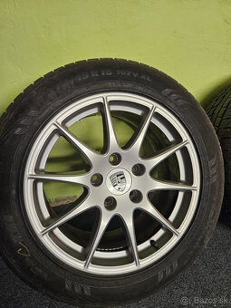 Alu Poruche 5x130 R18+pneu 2x245/50R18 2x275/45R18 zima - 4