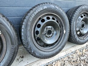 Plechové Disky 5x112+Zimné Pneu 205/55 R16 - 4