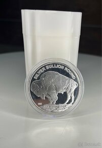 Investičné strieborné mince American Buffalo Silver round - 4