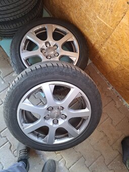 Letna sada  diskov Audi A4 b8, b9 , 225/50 R17 - 4