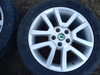 Predám 17"5x112 ET 45 Škoda Octavia, Scout,Karoq elektrony - 4