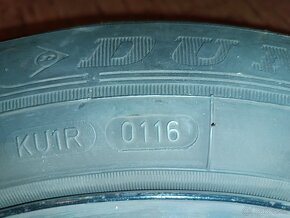 Letné pneu na originál diskoch VW 185/60 R14 - 4