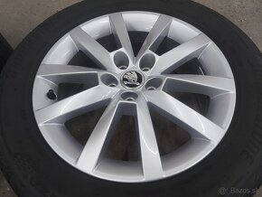 5x112R16elektrony orig.ŠKODA-205/55R16Bridgestone letne pneu - 4