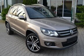 VW TIGUAN 2.0 TDI R-LINE 4x4, NAVI, F1, BIXENÓN, KOŽA, R19 - 4