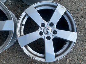 5x114,3 Hyundai ALU disky 17" - 4