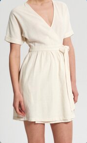 ——————Nové krémové ľanové šaty XS/S, 11.40 E———— - 4