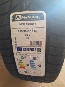 nove zimne pneu MATADOR 225/45R17 94V XL FR MP93 Nordicca - 4