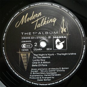 LP MODERN TALKING / The 1st Album - 4