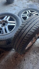 Ford Alu disky 4x108 R15 s letnymi pneu - 4