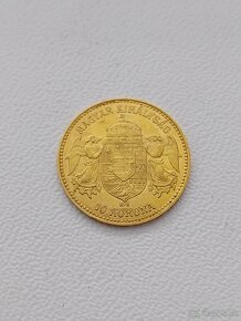 Mince zlate 10 a 20 koruny F.J. - 4