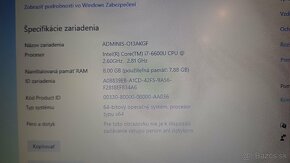 HP Probook, i7, 512 SSD, 8GB Ram, top stav - 4